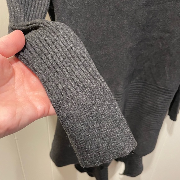 CALVIN KLEIN Charcoal Grey Knit Cardigan - Picture 6 of 9